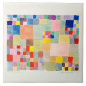 Flora on sand , Paul Klee Tegeltje (Voorkant)