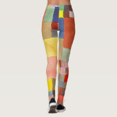 Flora on Sand van Paul Klee, Abstracte kunst Leggings (Achterkant)