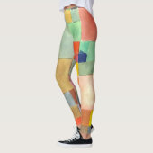 Flora on Sand van Paul Klee, Abstracte kunst Leggings (Links)