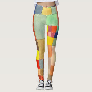 Flora on Sand van Paul Klee, Abstracte kunst Leggings