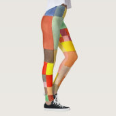 Flora on Sand van Paul Klee, Abstracte kunst Leggings (Rechts)