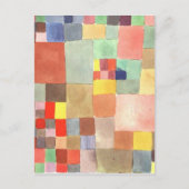 Flora op zand door Paul Klee Briefkaart (Voorkant)