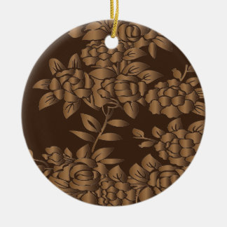 flora-patroon keramisch ornament