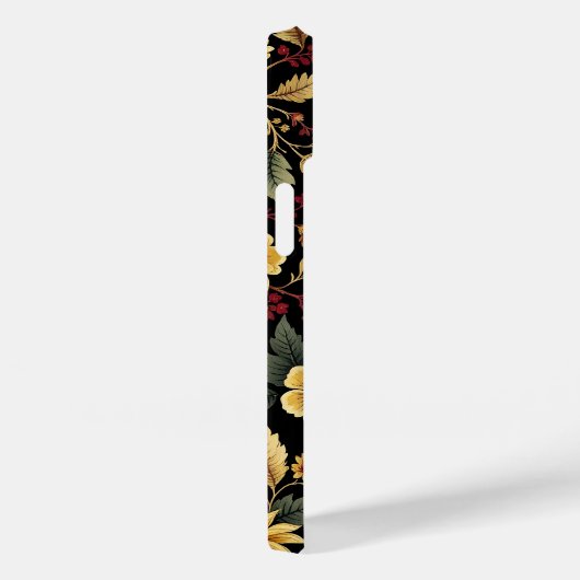 Flora pattern iphone case  (Achterkant / Rechts)