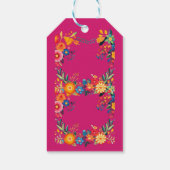 Flora - Quincinera Cadeau Label Cadeaulabel (Achterkant)