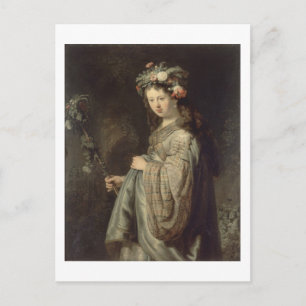 Flora Rembrandt Fine Art Briefkaart