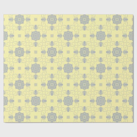 Flora Royale Elegant Bloemendecoratie Inpakpapier (Vlak)
