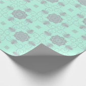 Flora Royale Elegant Bloemig Inpakpapier (Hoek)
