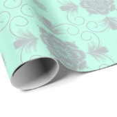 Flora Royale Elegant Bloemig Inpakpapier (Rol Hoek)