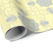 Flora Royale Elegant Floral Wrapping Paper Cadeaupapier (Rol Hoek)