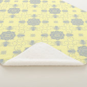 Flora Royale Floral Art Blanket Sherpa Deken (3/4)