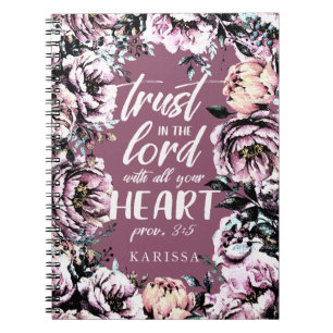  flora   Schrift   Lichte tekst Notitieboek