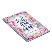 flora | Schrift | marine Notitieboek (Rechterzijde)