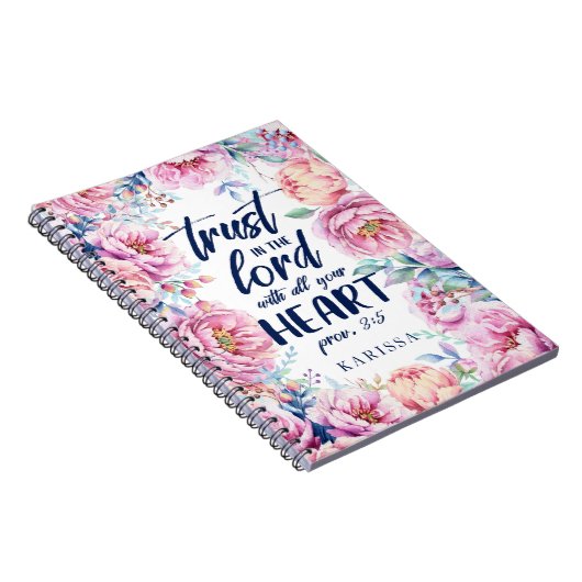  flora | Schrift | marine Notitieboek (Rechterzijde)