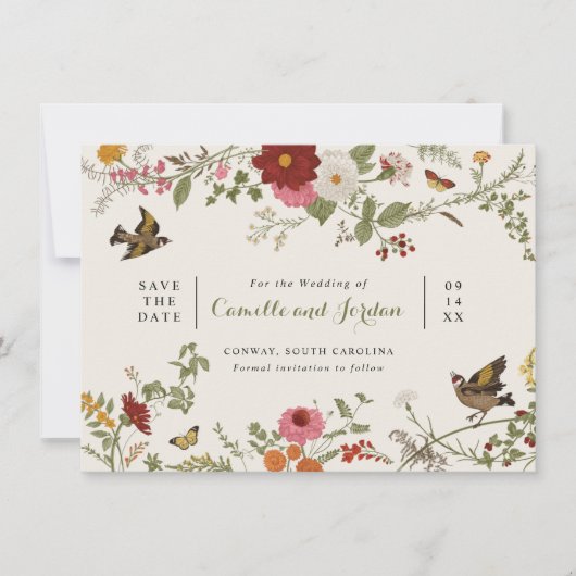  flora sparen de Datum (Voorkant)