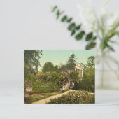 Flora Temple, Worlitz Park, Anhalt, Duitsland Briefkaart (Staand voorkant)