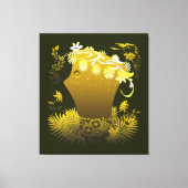 Flora the Goddess of Flowers Canvas Afdruk (Voorkant)