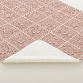 Flora tiles sherpa deken (3/4)