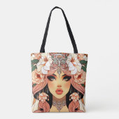 Flora Tote Bag (Achterkant)