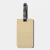 flora uit de 18e eeuw bagagelabel (Achterkant verticaal)