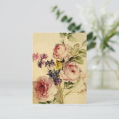 flora uit de 18e eeuw briefkaart (Staand voorkant)