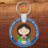 Flora van Córdoba Sleutelhanger (Voorkant)