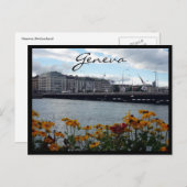 flora van het genève - meer briefkaart (Voorkant / Achterkant)