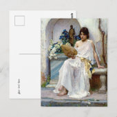 Flora van Pre-Raphaelite John William Waterhouse Briefkaart (Voorkant / Achterkant)
