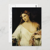 Flora, van Titiaan Briefkaart (Voorkant / Achterkant)