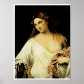 Flora, van Titiaan Poster (Voorkant)