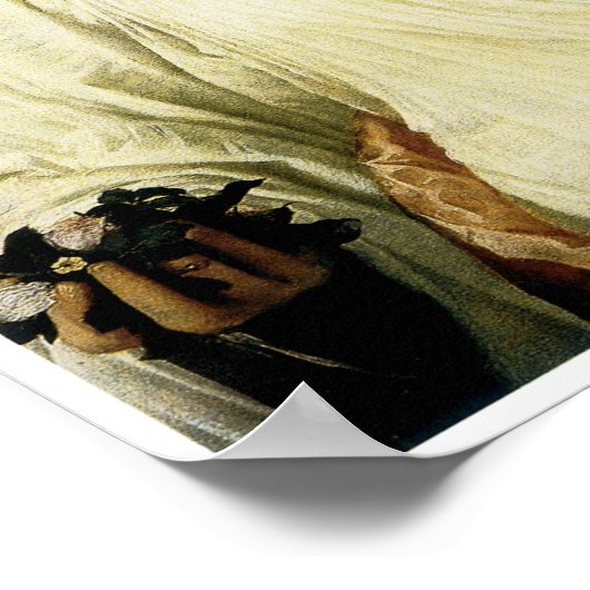 Flora, van Titiaan Poster (Hoek)