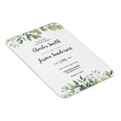 Flora Verde Invitación Magneet (Rechterzijde)