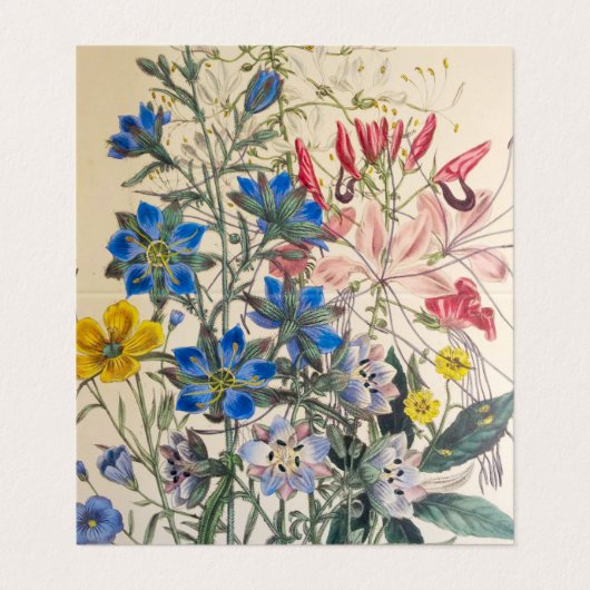  flora visitekaartje (Buitenkant ongevouwen)