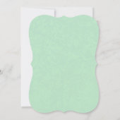 Flora Waterverf boeket bruiloft Kaart (Achterkant)