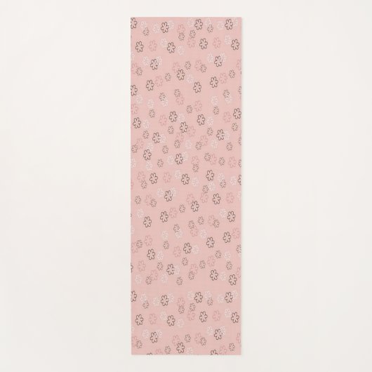 Flora Yoga Mat: Mat voor Yoga in Fitness (Voorkant)