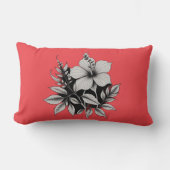 floraal abstract kussen (Voorkant)