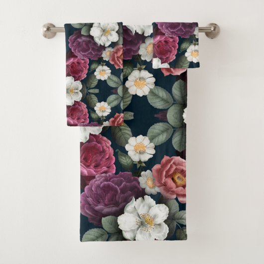  floraal bad handdoek (Insitu)