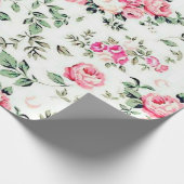floraal cadeaupapier (Hoek)