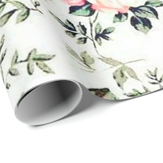  floraal cadeaupapier (Rol Hoek)