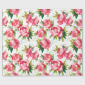 floraal cadeaupapier (Vlak)