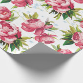 floraal cadeaupapier (Hoek)