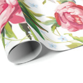 floraal cadeaupapier (Rol Hoek)