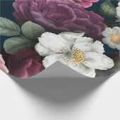 floraal cadeaupapier (Hoek)