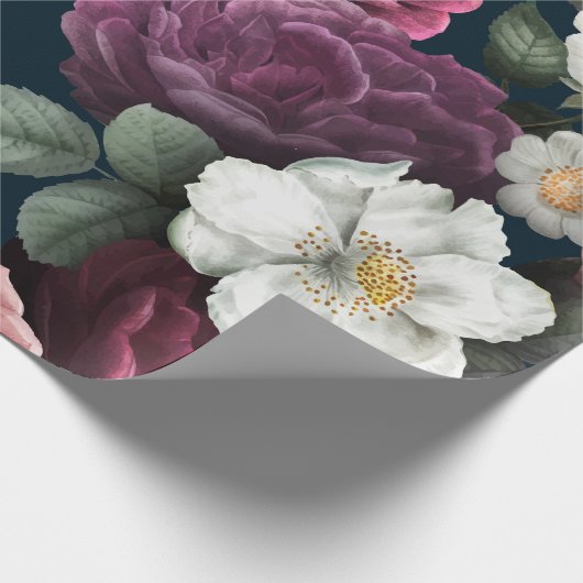  floraal cadeaupapier (Hoek)