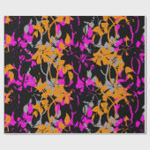 floraal cadeaupapier (Vlak)