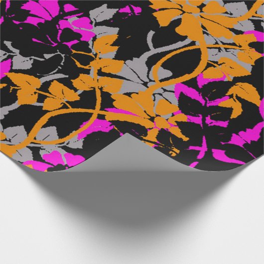 floraal cadeaupapier (Hoek)