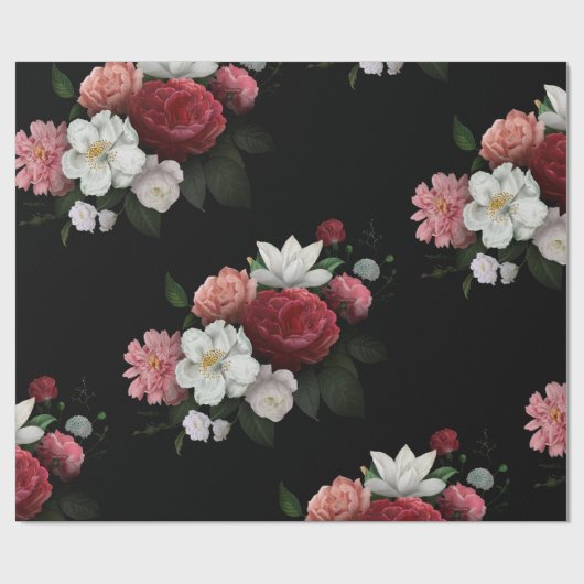  floraal cadeaupapier (Vlak)