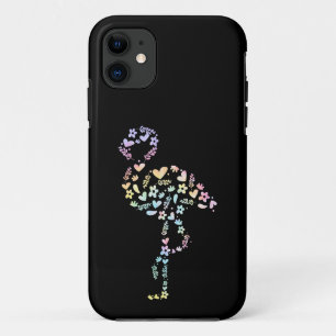 Floraal Flamingo Schattig Dieren Esthetiek Liefheb Case-Mate iPhone Case