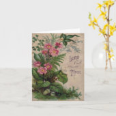  floraal gebed Schrift citaat Kaart (Gele Bloem)