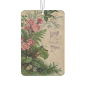  floraal gebedscitaat luchtverfrisser (Achterkant)